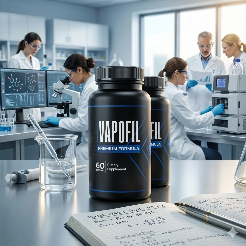 VapoFil developed in a certified quality research laboratory